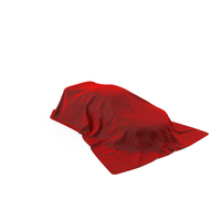 Car Under The Red Velvet Cloth PNG & PSD Images