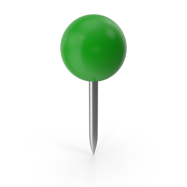 green pushpin png
