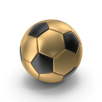 Golden Soccer Ball PNG & PSD Images