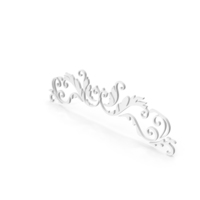 White Nature Frame Design PNG & PSD Images