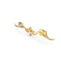 Gold Nature Frame Design PNG & PSD Images
