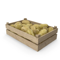Crate Of Potatoes PNG & PSD Images