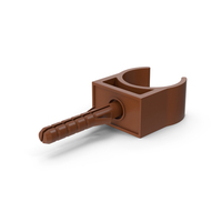 Pipe Clamp With Wall Plug PNG & PSD Images