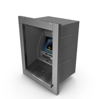 ATM Machine Wall Mounted PNG & PSD Images