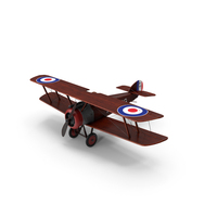 Sopwith Camel Toy Model PNG & PSD Images