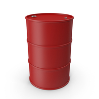 Red Oil Barrel PNG & PSD Images
