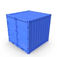 ft Storage Container Blue PNG & PSD Images