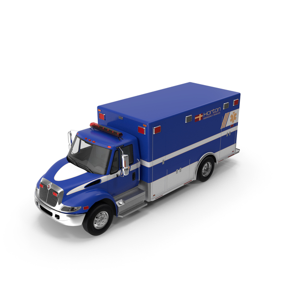 International Durastar Ambulance PNG & PSD Images