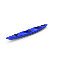 Kayak Blue PNG & PSD Images