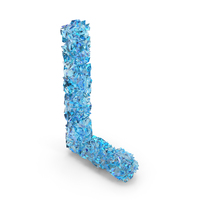 Gem Alphabet L PNG & PSD Images