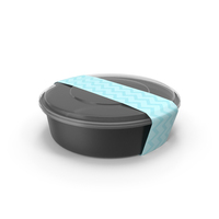 Round Meal Prep Container 450ml PNG & PSD Images