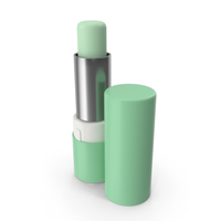 Lipstick Balm Green PNG & PSD Images