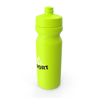 Sports Bottle Yellow PNG & PSD Images