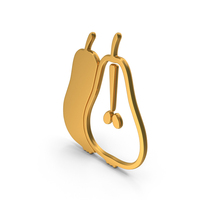 Golden Pears Fruit Symbol PNG & PSD Images