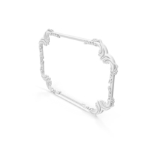 White Decorative Frame PNG & PSD Images