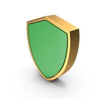 Blank Green Shield Icon PNG & PSD Images