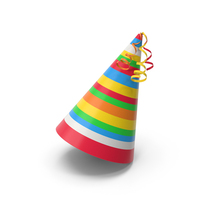 Colorful Party Hat PNG & PSD Images