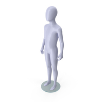 Child Mannequin Standing Pose PNG & PSD Images
