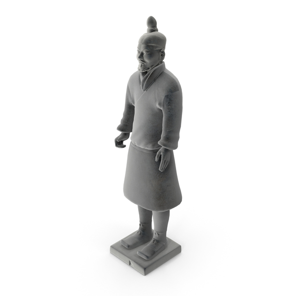 Terracotta Warriors-Warrior Figure PNG & PSD Images