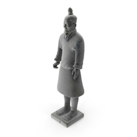 Terracotta Warriors-Warrior Figure PNG & PSD Images