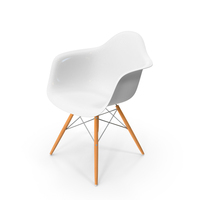 Vitra DAW Eames Plastic Armchair PNG & PSD Images