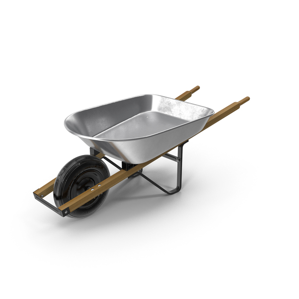 Easiload Galvanised Wheelbarrow PNG & PSD Images