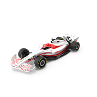 Formula 1 2022 White Livery PNG & PSD Images
