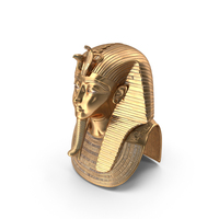 Gold Mask of Tutankhamun PNG & PSD Images