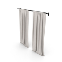 Beige Curtains PNG & PSD Images