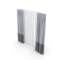 Blue Curtains PNG & PSD Images