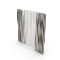 Brown Curtains PNG & PSD Images