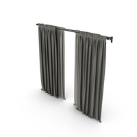 Curtains In Two Shades PNG & PSD Images
