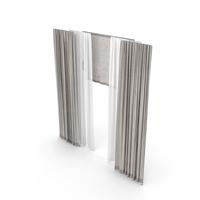 Roman Curtains PNG & PSD Images