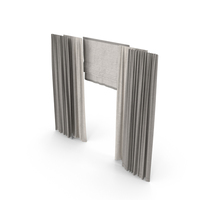 Roman Curtains PNG & PSD Images