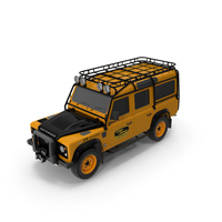 Land Rover Defender Clean Exterior Only PNG & PSD Images