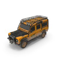 Land Rover Defender Exterior Only Dirty PNG & PSD Images