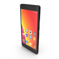 Lenovo A7000 Onyx Black PNG & PSD Images