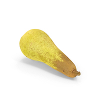 Long Yellow Pear PNG & PSD Images