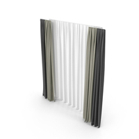 Curtains With Tulle PNG & PSD Images