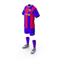 Soccer Clothes Barcelona PNG & PSD Images