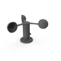 Anemometer Wind Speed Sensor PNG & PSD Images