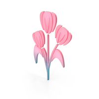 Colorful Flower Symbol PNG & PSD Images