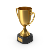 Golden Trophy Cup PNG & PSD Images