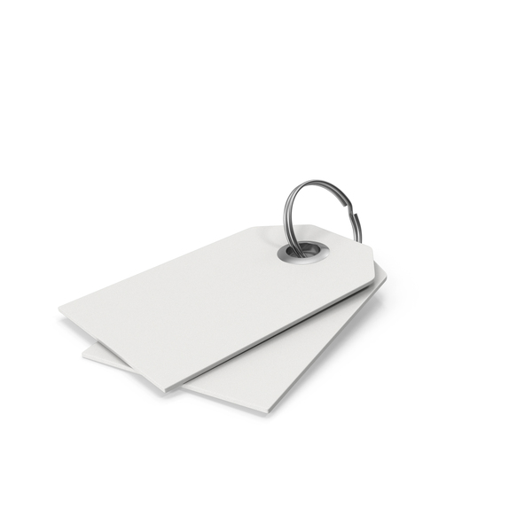 White Tags PNG & PSD Images