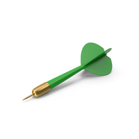 Green Dart PNG & PSD Images