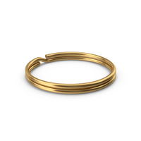 Gold Keyring Holder PNG & PSD Images