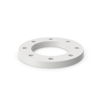 White Pipe Flange PNG & PSD Images
