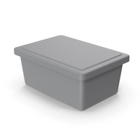 Grey Plastic Container PNG & PSD Images