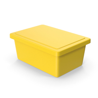 Yellow Plastic Container PNG & PSD Images