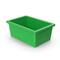 Green Open Plastic Container PNG & PSD Images